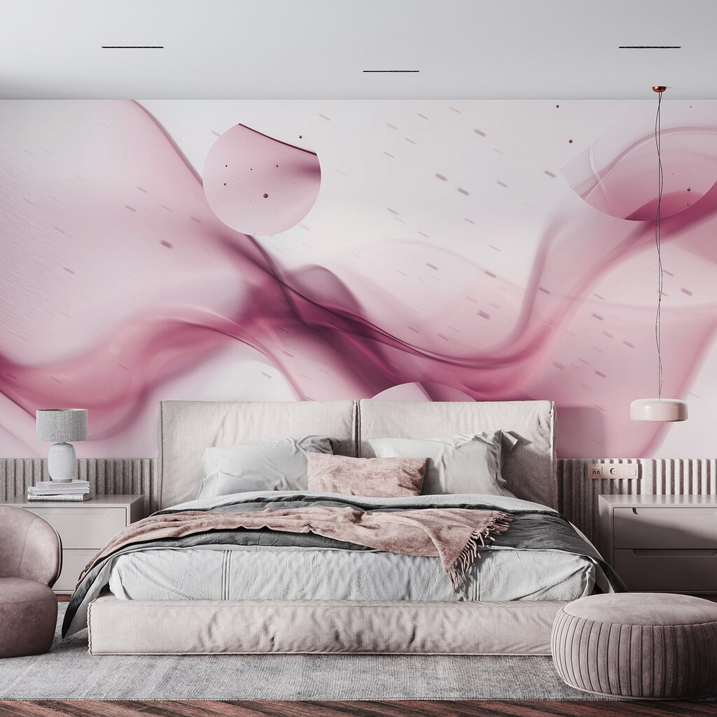 Vloeiende kleur en spatten — interieur 1
