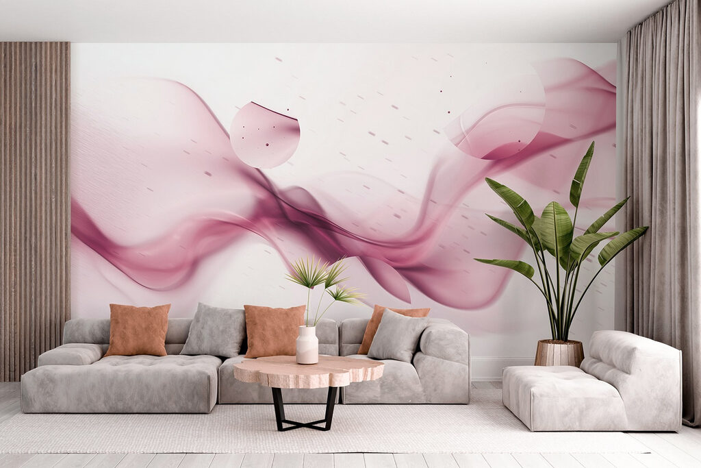 Vloeiende kleur en spatten — interieur 3