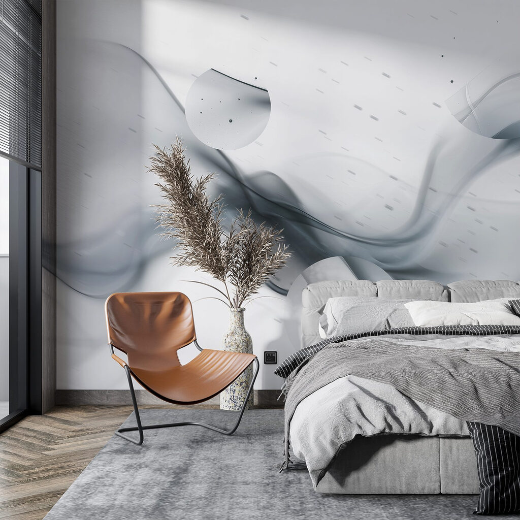 Vloeiende kleur en spatten — interieur 1