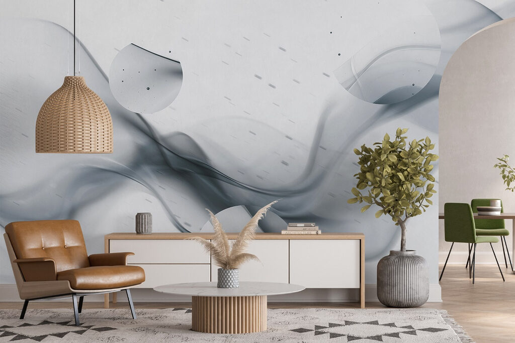 Vloeiende kleur en spatten — interieur 3