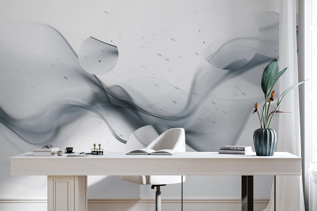 Vloeiende kleur en spatten — interieur 4