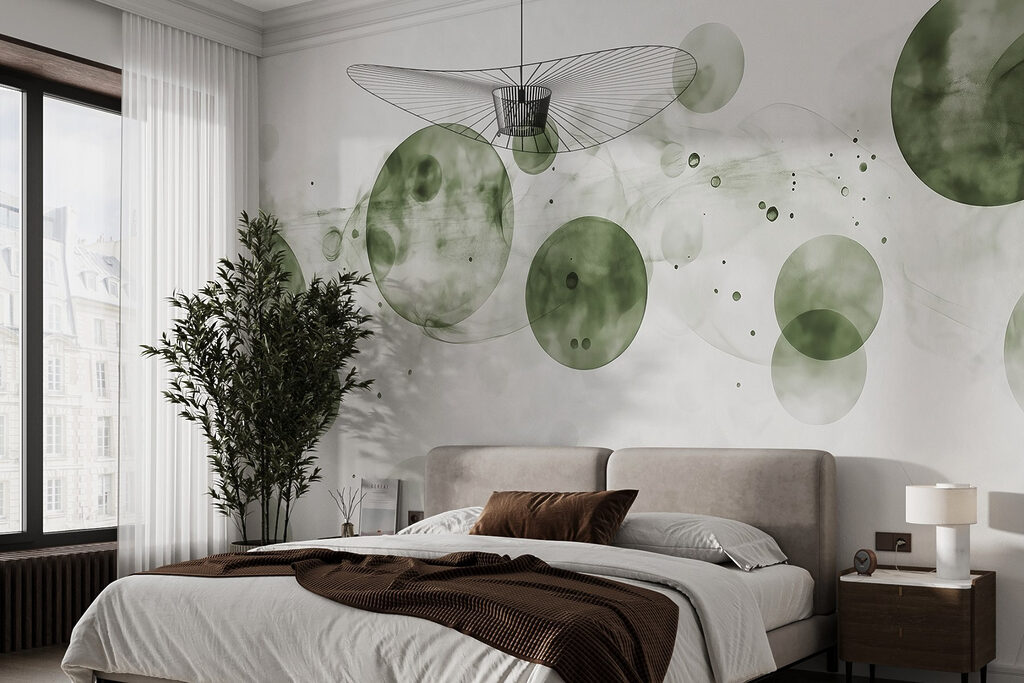 Cirkels in een verfwaas — interieur 3