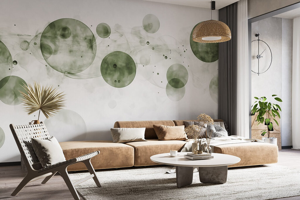Cirkels in een verfwaas — interieur 4