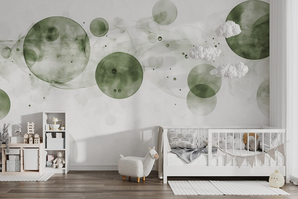 Cirkels in een verfwaas — interieur 5