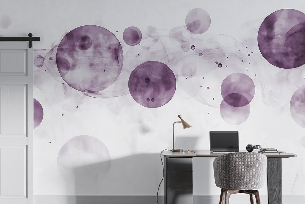 Cirkels in een verfwaas — interieur 4