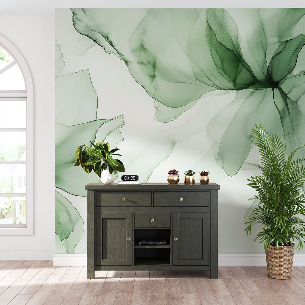 Zachte bloemenelegantie in gedempte tinten — interieur 1