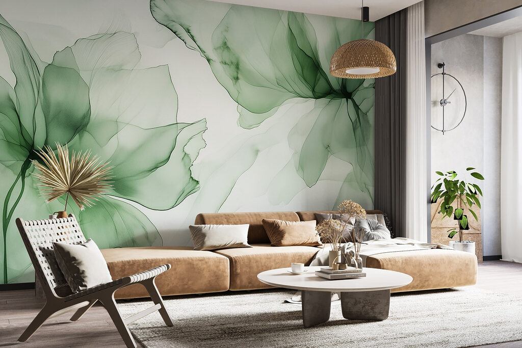 Zachte bloemenelegantie in gedempte tinten — interieur 2
