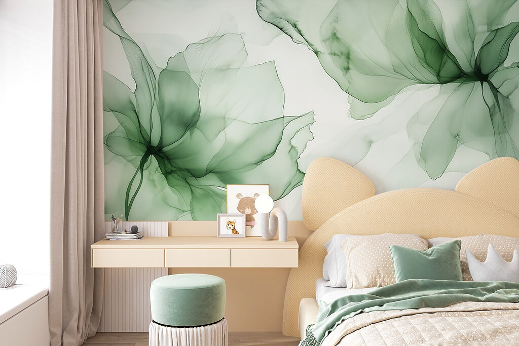 Zachte bloemenelegantie in gedempte tinten — interieur 3