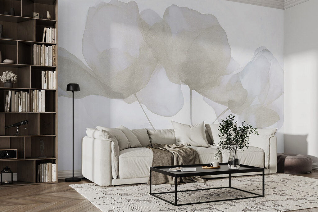 Bloemen in bleek licht — interieur 3
