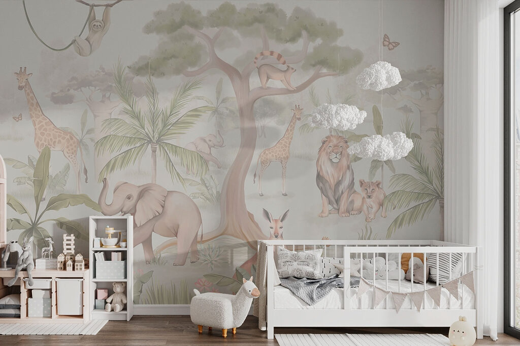 Dierenvrienden rond de boom — interieur 2