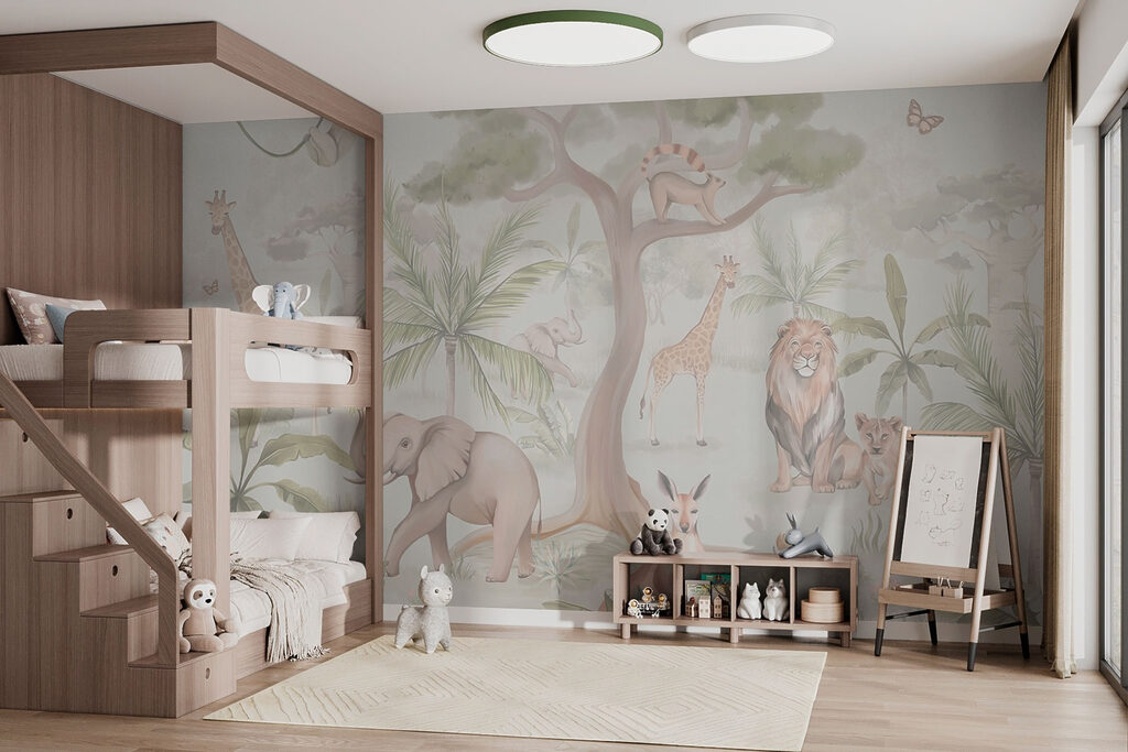 Dierenvrienden rond de boom — interieur 3