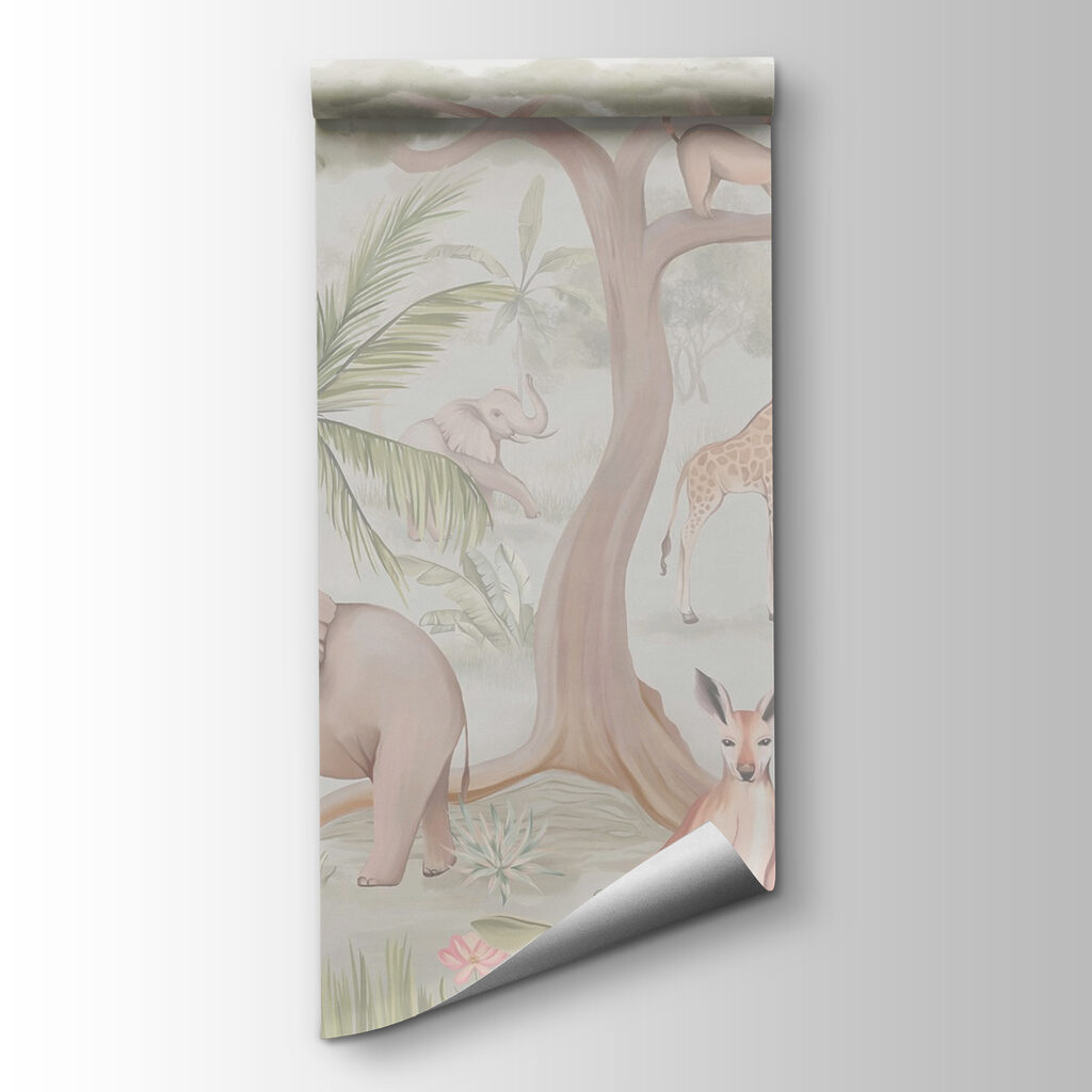 Dierenvrienden rond de boom — productweergave