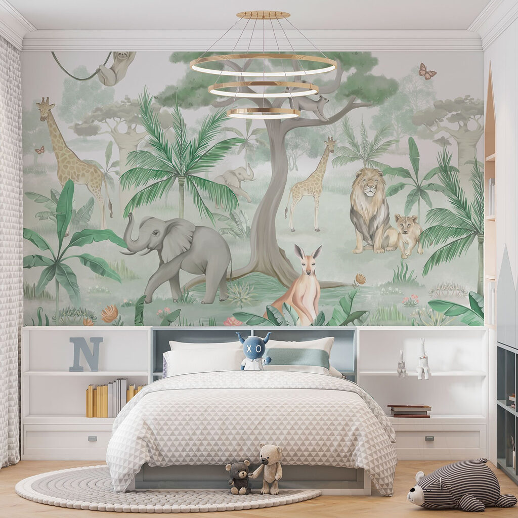 Dierenvrienden rond de boom — interieur 3