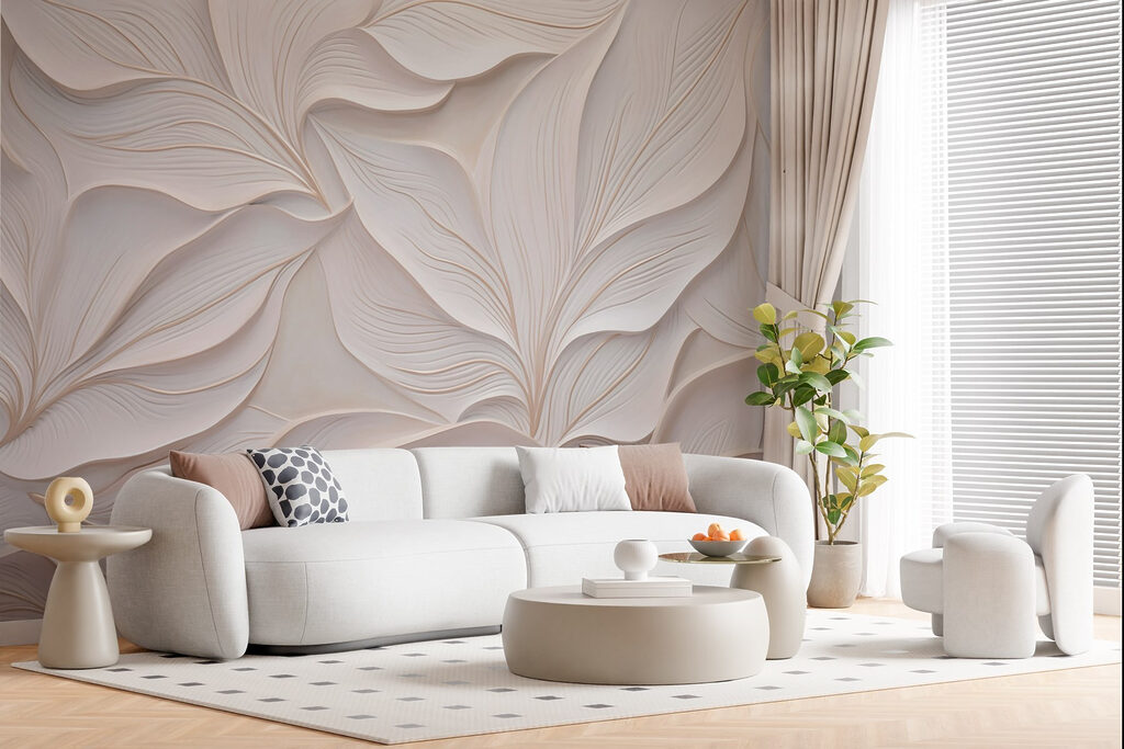 Elegant ontwerp met gelaagde bladeren — interieur 3