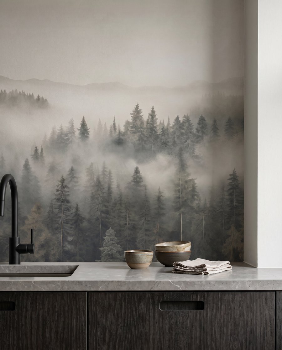 Nevel tussen de dennenkruinen — interieur 7