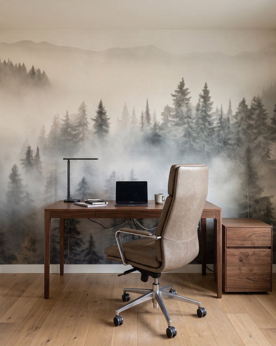 Nevel tussen de dennenkruinen — interieur 10