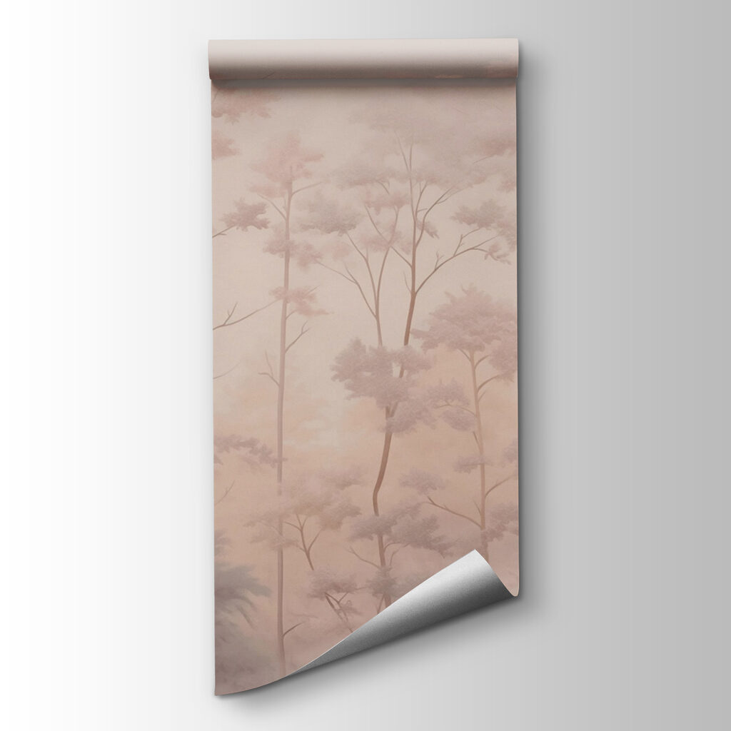 Hoge stammen in roze — productweergave