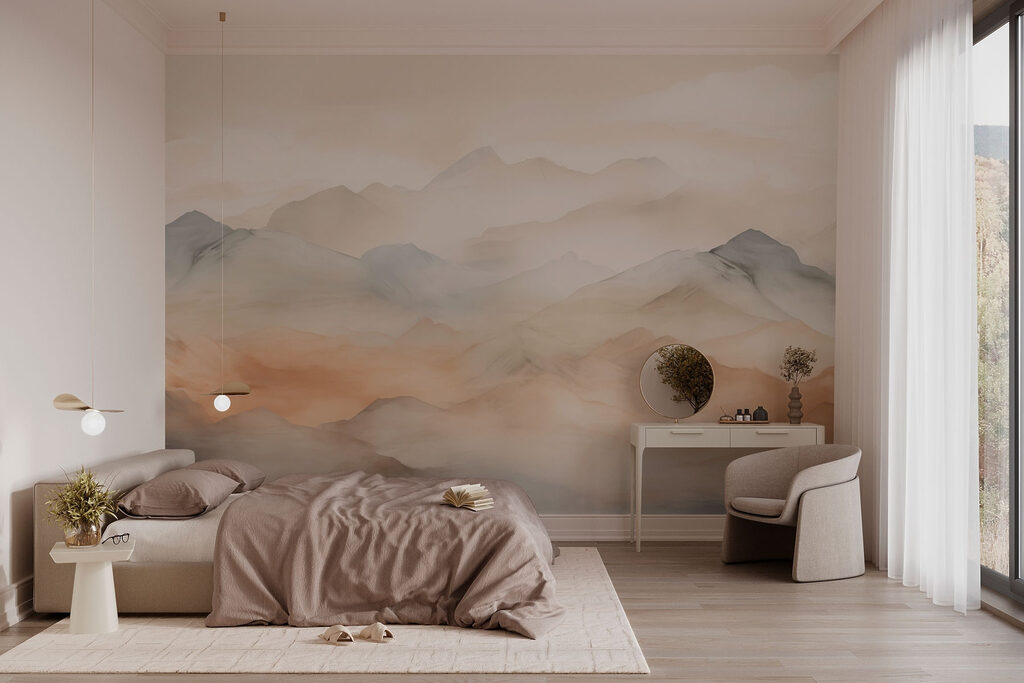 Mistig gebergte — interieur 2