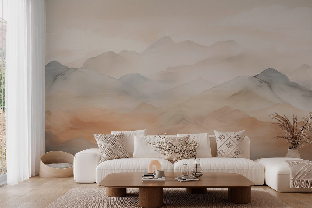 Mistig gebergte — interieur 3