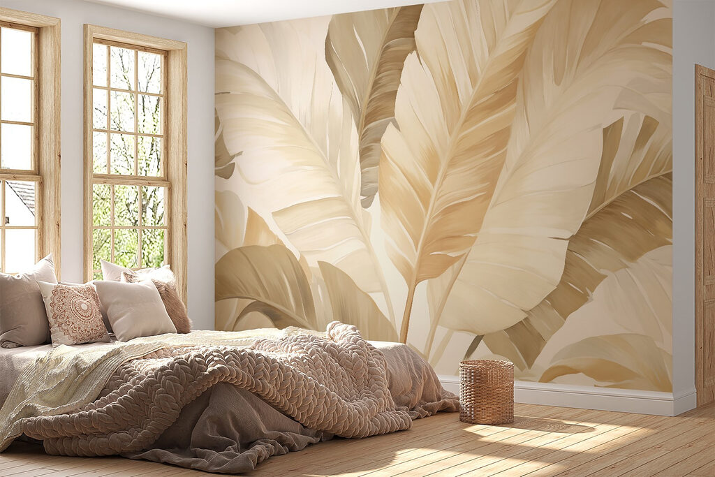 Het zachte, warme kleurenpalet van de natuur’s in een interieur
