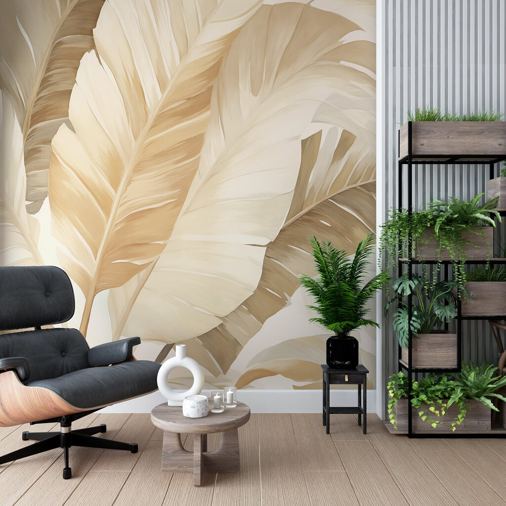 Het zachte, warme kleurenpalet van de natuur’s — interieur 2