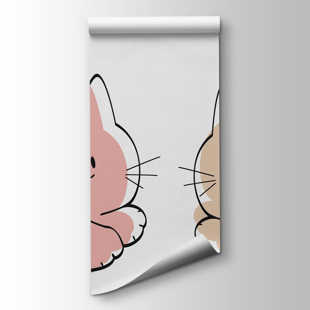 Paar liggende katten — productweergave