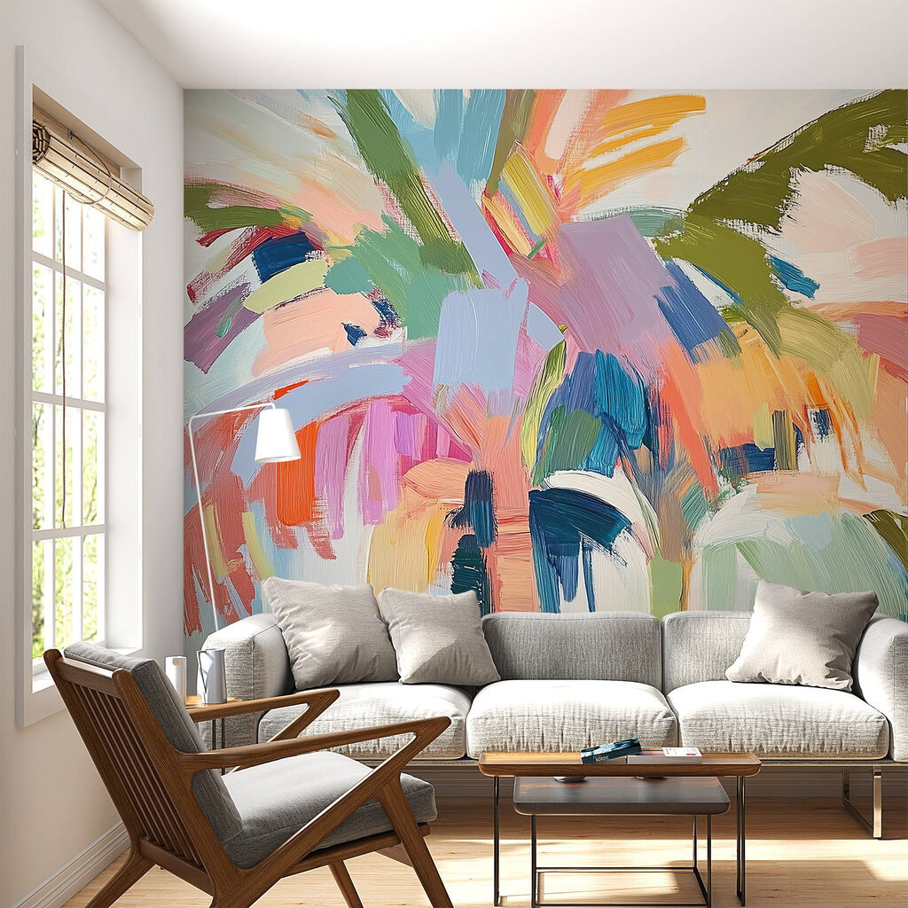 Schilderij van een palmboom — interieur 2