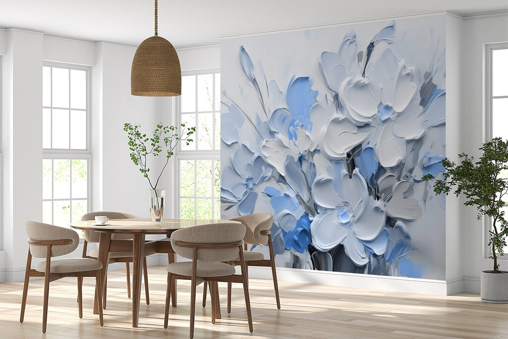 Boeket in dikke penseelstreken — interieur 4