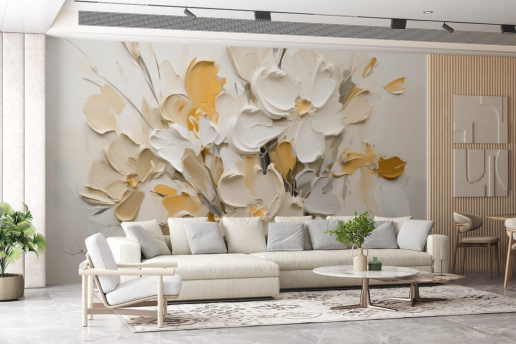 Boeket in dikke penseelstreken — interieur 4