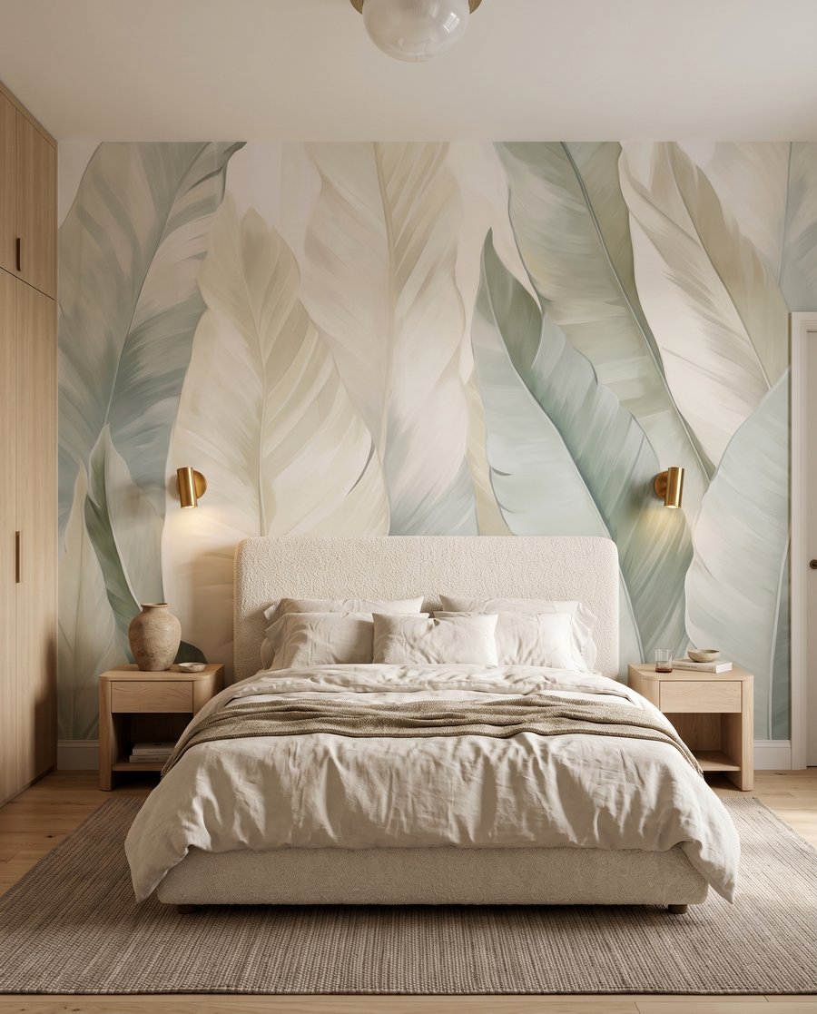 Lichte bladeren langs elkaar — interieur 2