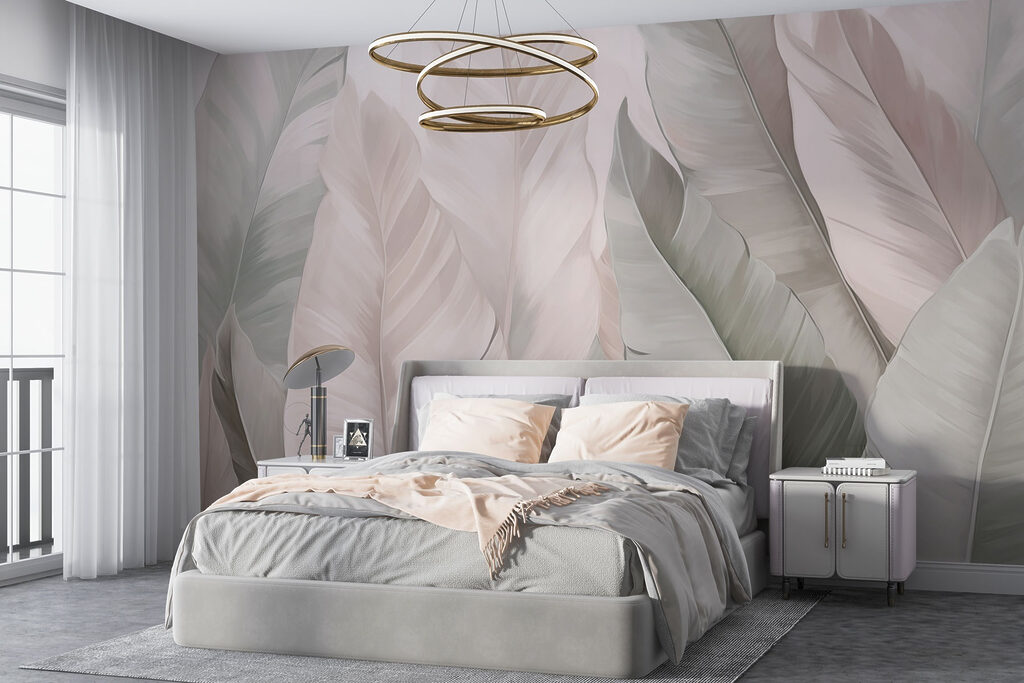 Lichte bladeren langs elkaar — interieur 1
