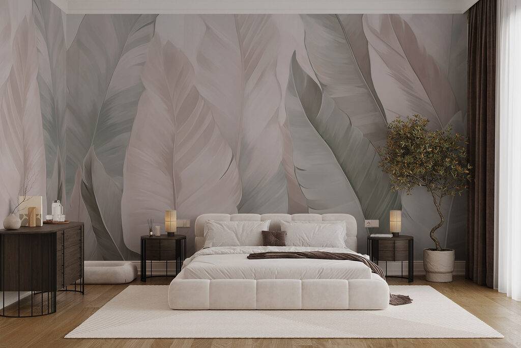 Lichte bladeren langs elkaar — interieur 4