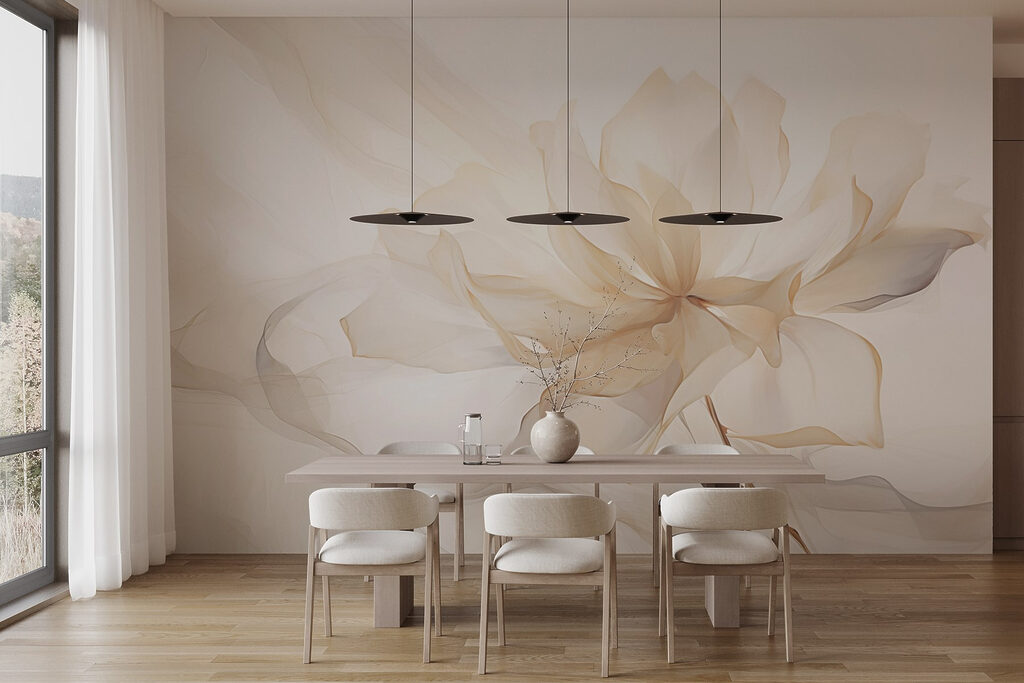 Delicate bloei in zachte tinten — interieur 3