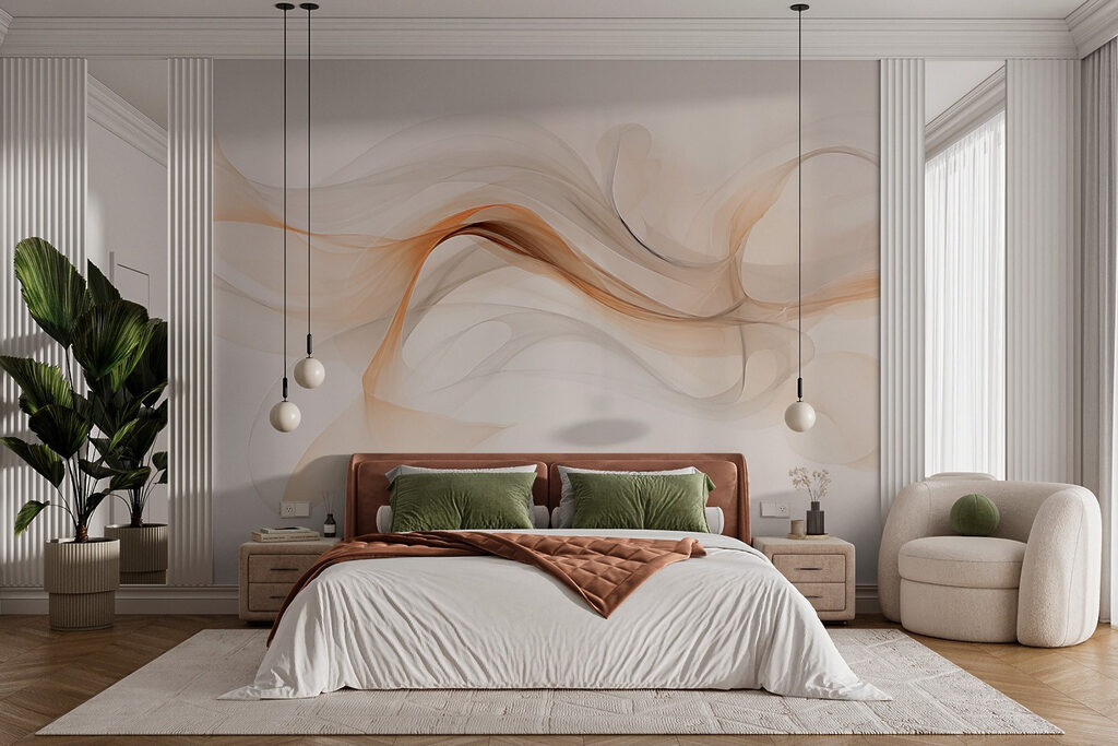 Witte en bruine rook — interieur 1