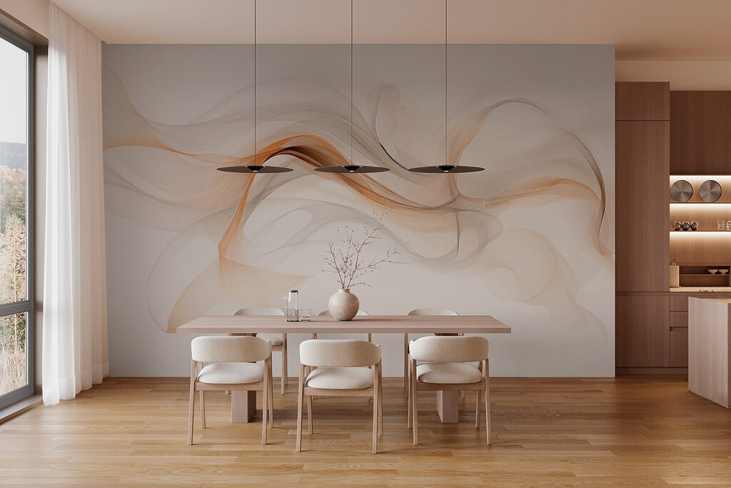 Witte en bruine rook — interieur 2