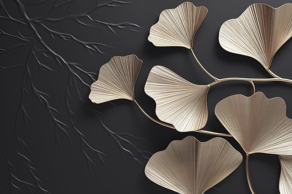 Ginkgowaaiers tegen antraciet — volledig ontwerp