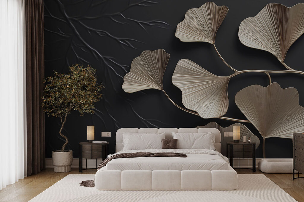 Ginkgowaaiers tegen antraciet — interieur 1