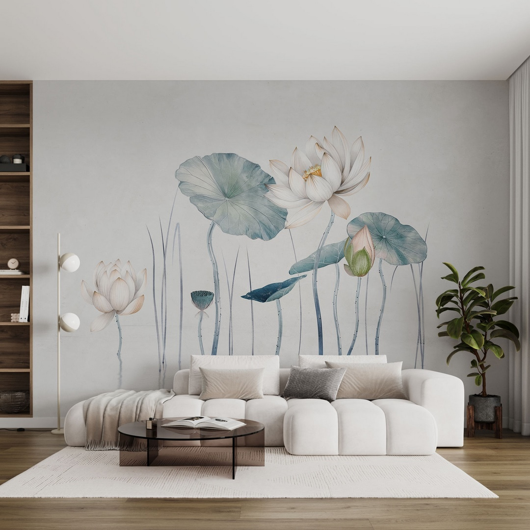 Lotussen boven hun spiegelbeeld — interieur 2