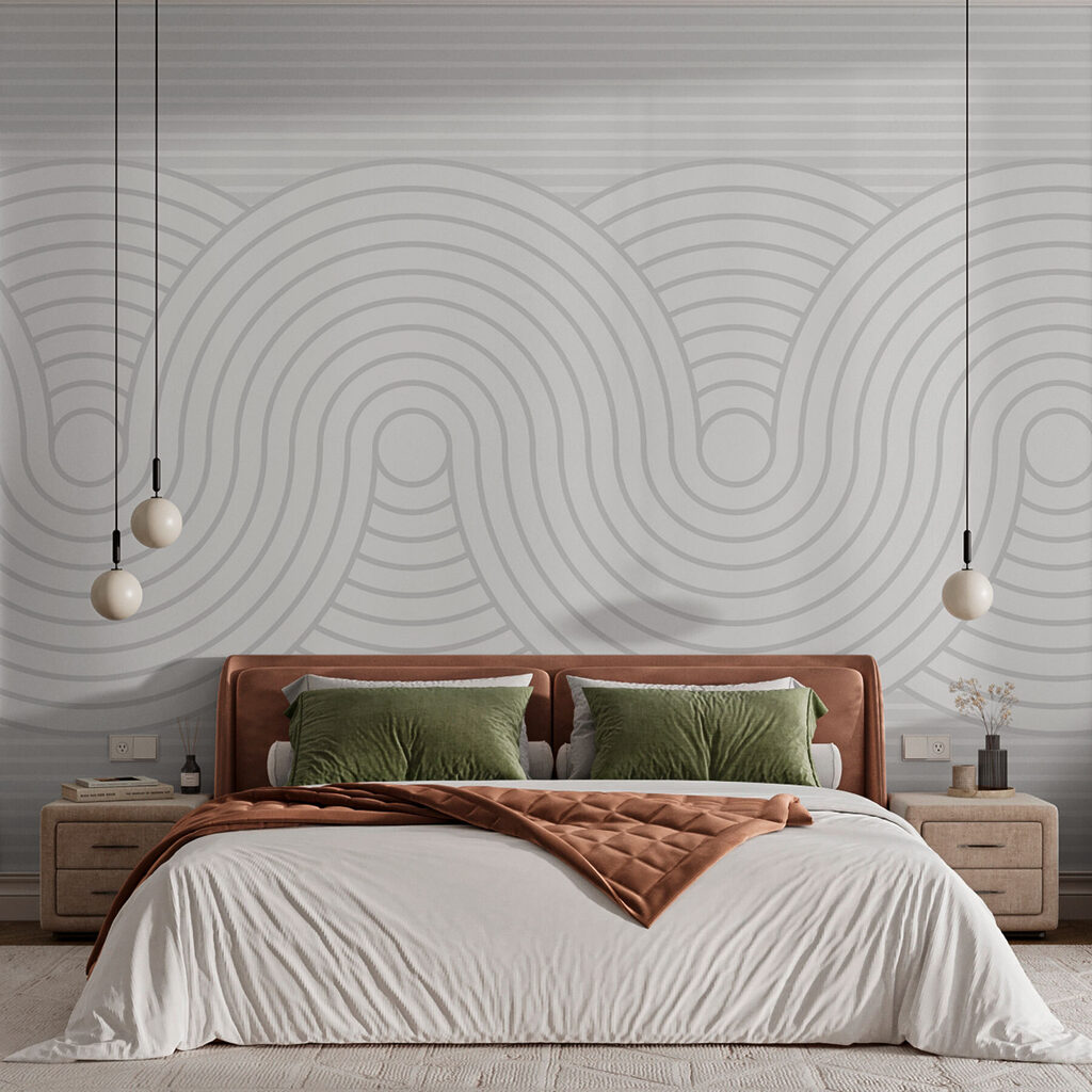 Wit en grijs patroon — interieur 2