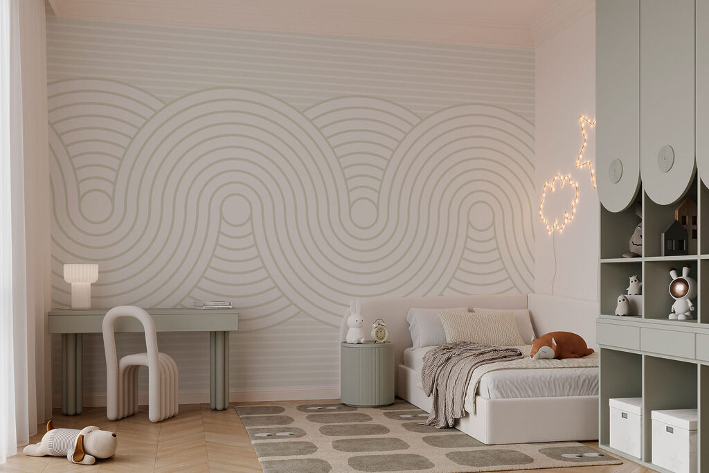 Golflijnen met ronde bochten — interieur 3