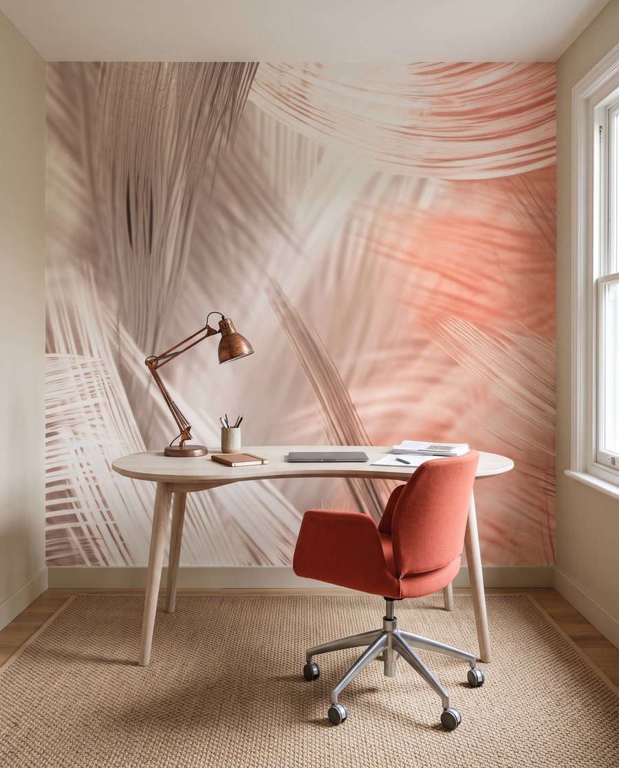 Roze vegen naast grijs — interieur 7