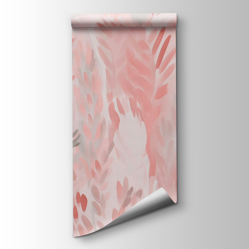 Roze pluimen tussen grijs — productweergave