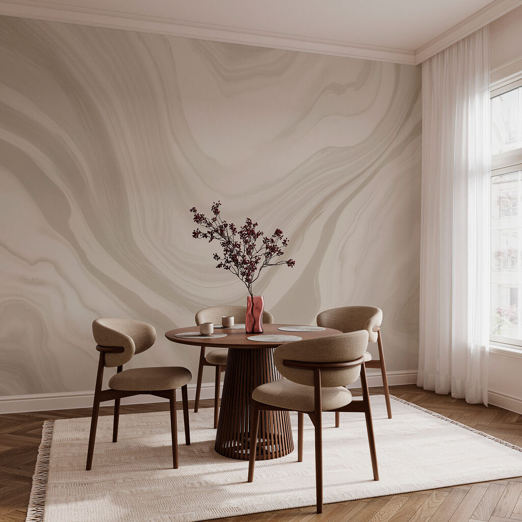 Lichte aders in golven — interieur 3