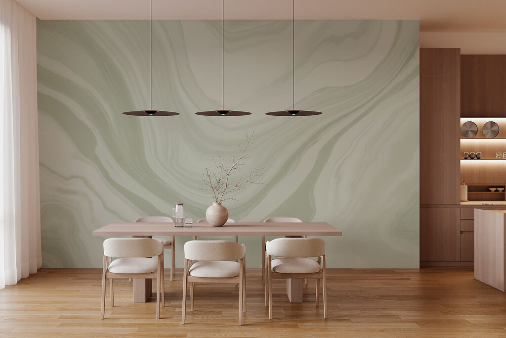 Lichte aders in golven — interieur 2