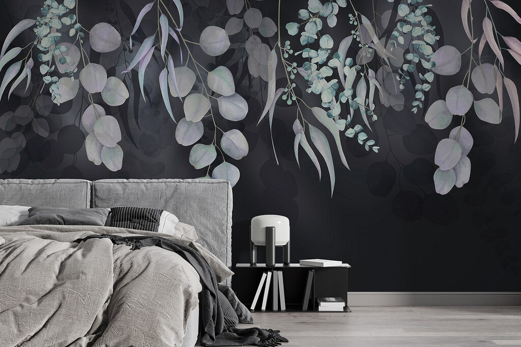 Hangende blaadjes boven duisternis — interieur 1