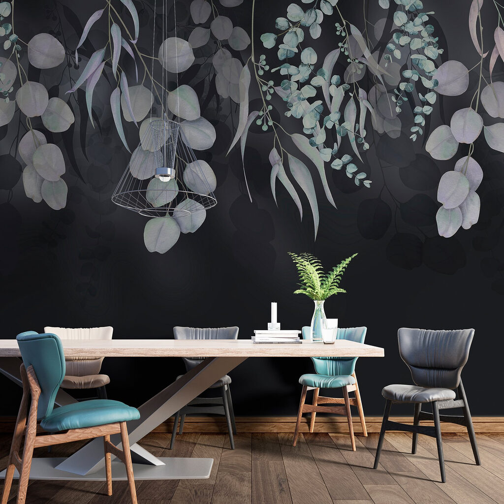 Hangende blaadjes boven duisternis — interieur 2