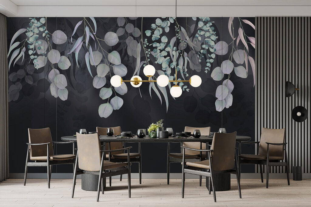 Hangende blaadjes boven duisternis — interieur 3
