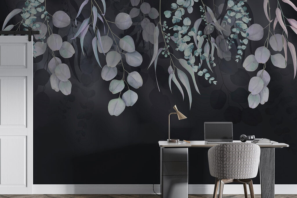 Hangende blaadjes boven duisternis — interieur 4