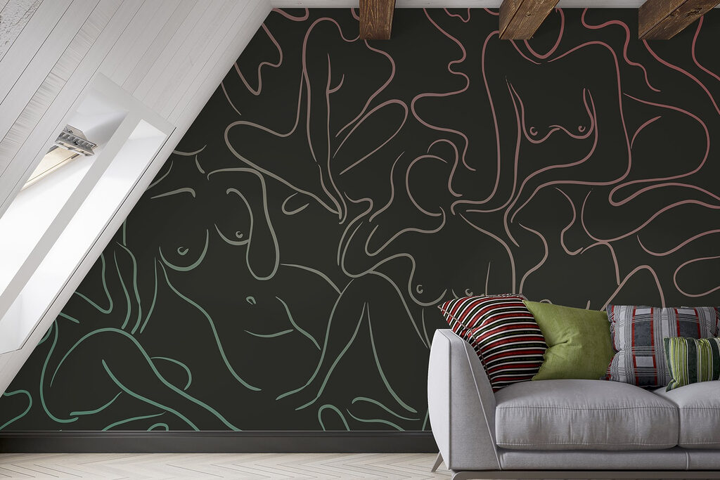 Lichamen in losse lijnen — interieur 1