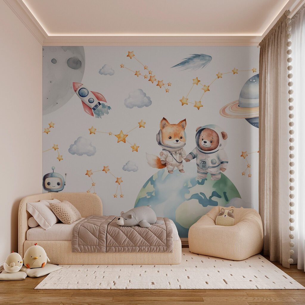 Ruimtedieren boven de aarde — interieur 2